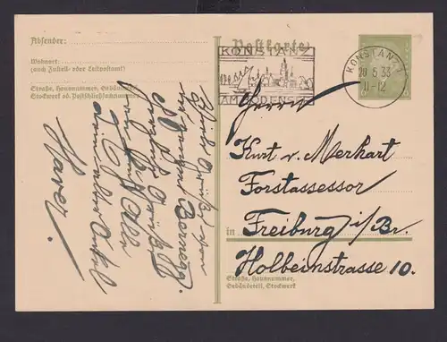 Konstanz Baden Württemberg Deutsches Reich Drittes Reich Karte SST Konstanz am
