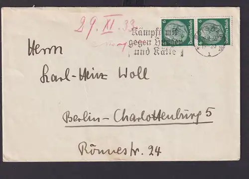 Zusammendrucke Potsdam Brandenburg Deutsches Reich Drittes Reich Brief SST