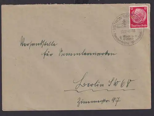 Ustron Oberschlesien Polen Deutsches Reich Drittes Reich Brief Urlaub Erholung