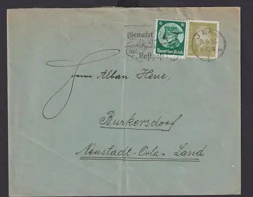 Deutsches Reich Drittes Reich Briefe Flugpost Postsache SST Benutzt die