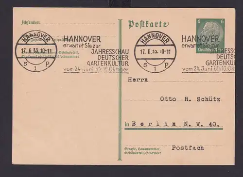 Deutsches Reich Drittes Reich Karte SST Hannover erwartet Sie zur Jahresschau