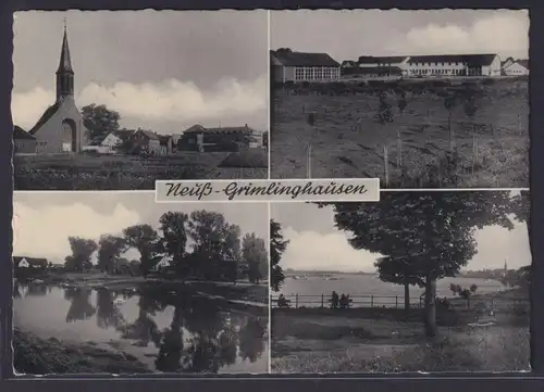 Ansichtskarte Neuß Grimmlinghausen NRW Versch. Ansichten nach Tautenwalde