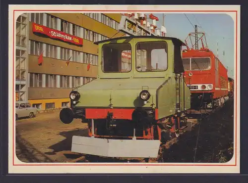 Ansichtskarte Eisenbahn Lokomotive Transport Verkehr Drehstrom Versuchslok.