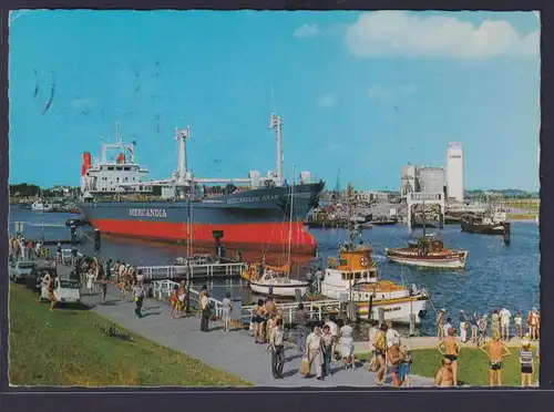 Ansichtskarte Schiff Schifffahrt Seefahrt Marine Mercandia Nordseeheilbad