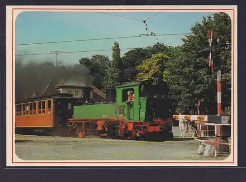 Ansichtskarte Eisenbahn Lokomotive Transport Verkehr Schmalspur Dampflokomotive