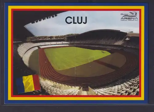 Ansichtskarte Fußballstadion Cluj Rumänien Cluj Arena