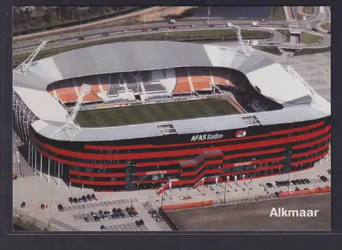 Ansichtskarte Fußballstadion Alkmaar Niederlande AFAS Stadion