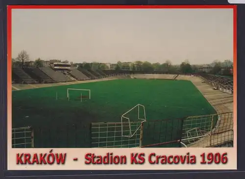 Ansichtskarte Fußballstadion Krakow Polen Stadion KS Cracovia 1906
