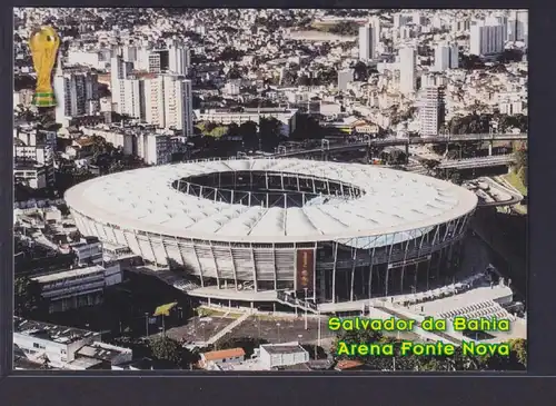 Ansichtskarte Fußballstadion Salvador da Bahia Brasikien Arena Fonte Nova