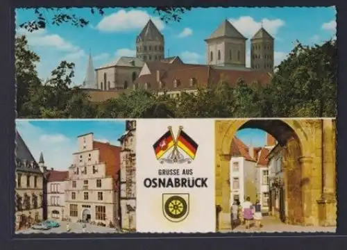 Ansichtskarte Osnabrück Niedersachsen Kirche Religion Glaube Stadttor