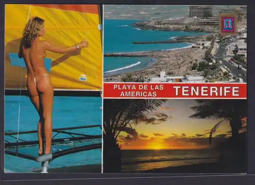 Ansichtskarte Erotik Tenerife Playa De Las Americansnach Turnhout Belgien
