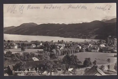 Ansichtskarte Seeboden Österreich Millstädter See Totalansicht n. Weimar