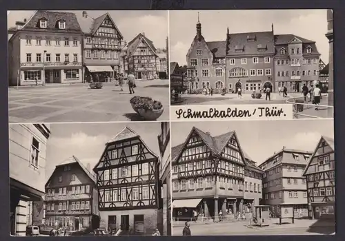 Ansichtskarte Schmalkalden Thüringen Gastronomie Hotel Zum Hessischen Hof