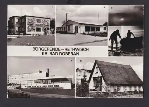 Ansichtskarte Börgerende Rethwisch Kr. Bad Doberan Mecklenburg Vorpommern