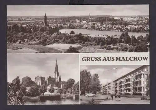 Ansichtskarte Malchow Kr. Waren Mecklenburg Vorpommern Verlag Bild und Heimat