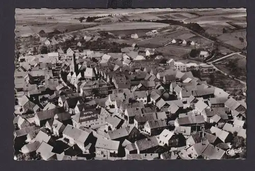 Ansichtskarte Sachsenhausen Waldeck Hessen Luftbild Totalansicht Urlaub Erholung