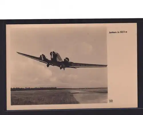 Militaria Flugpost Flugzeug Junkers Ju 52 Weltkrieg Tante Ju Deutsches Reich