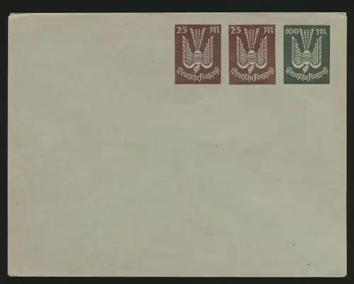 Deutsches Reich Privatganzsache Umschlag PU 95 A 2 Holztaube