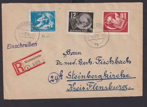 DDR R Brief 271-2 Blockeinzelmarken Block 7 Debria + 273 Bergmann Bergbau