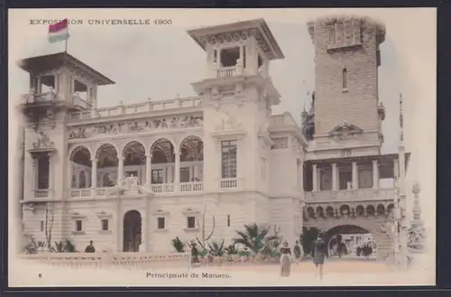Ansichtskarte Weltausstellung Paris 1900 Principaute de Monaco
