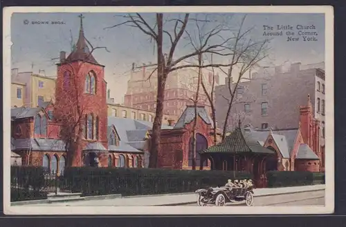 Ansichtskarte Künstlerkarte New York Little Church