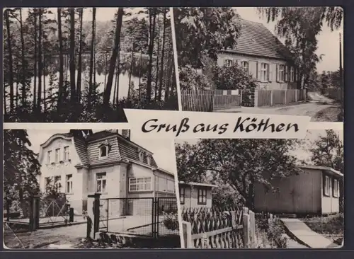 Ansichtskarte Köthen Ansichten Sachsen Anhalt nach Bernburg Saale