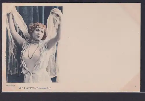 Ansichtskarte Jugendstil Art Nouveau Frau Schönheit