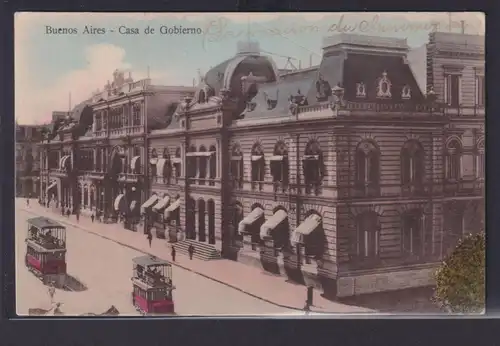 Ansichtskarte Künstlerkarte Buenos Aires Argentinien Regierungsgebäude