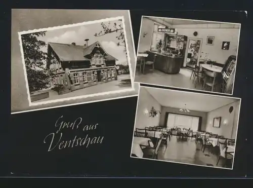Ansichtskarte Ventschau Tosterglope Gasthaus Pension Martin Heil