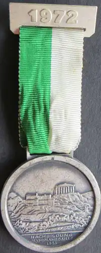 Sport Medaille Laufen II. Inter. Volkslauf Sankt Augustin im Olympiajahr 1972