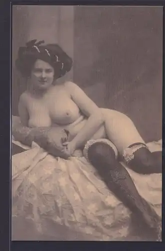 Ansichtskarte Erotik Akt Frauen Schönheiten Nude Darstellung um 1910