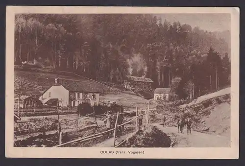 Colas Frankreich Ansichtskarte Feldpost Vogesen I. Weltkrieg