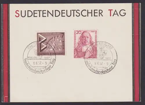 Stuttgart Bund Sudetendeutscher Tag 1957