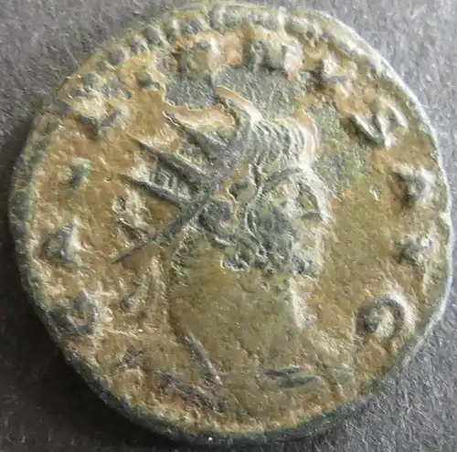 Römische Münze Galliemus 253-268 Antoninian RS: Krieger s