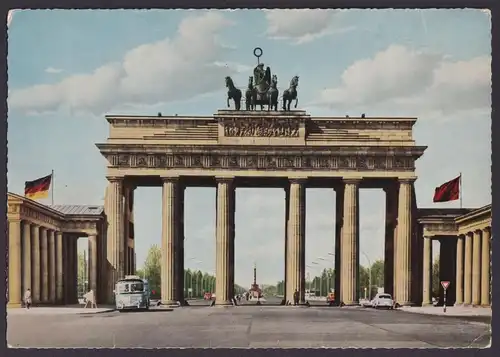 Berlin Lot Sammlung 7 x Groß Ansichtskarten 210 x 150 u.a. Brandenburger Tor