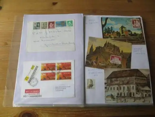 Luxemburg + Frankreich gute + schöne Spezial Sammlung Briefe Festpreis 220,00