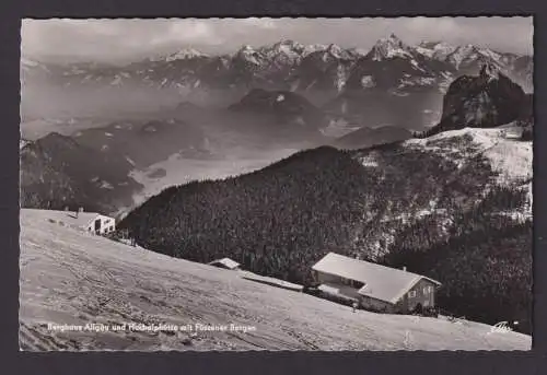 Ansichtskarte Pfronten Allgäu Bayern Berghaus Hochalphütte Füssener Berge