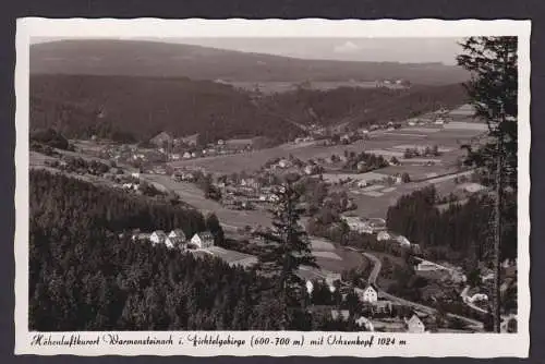 Ansichtskarte Warmensteinach Fichtelgebirge Bayern Ochsenkopf Gebirge