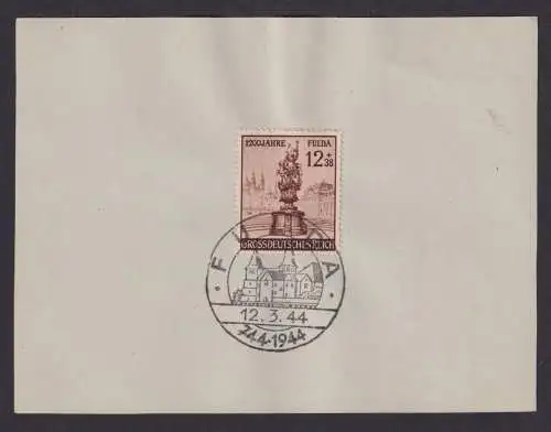 Fulda Hessen Deutsches Reich Brief SST 12.03.1944