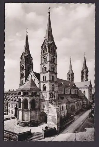 Ansichtskarte Bamberg Bayern Dom Kirche Religion