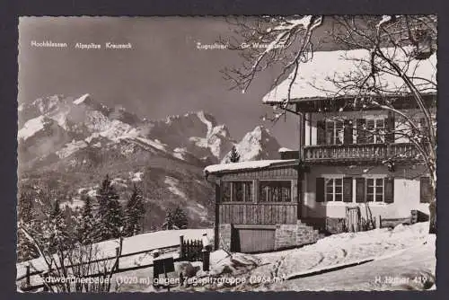 Gschwandnerbauer Zugspitzguppe Garmisch Partenkirchen Bayern Winterlandschaft