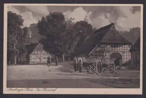 Ansichtskarte Heidedorf Lüneburger heide Niedersachsen