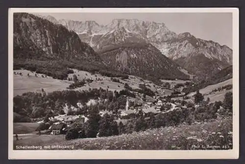 Ansichtskarte Schellenberg Untersberg Bayern Gebirge n. Salzburg