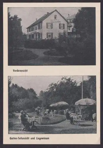 Ansichtskarte Bad Salzschlierf Hessen Gastronomie Haus Henkelmann Bes. F.A.