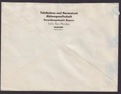 Landpoststempel Lorenzkirch b. Riesa Sachsen Deutsches Reich Brief SST n München