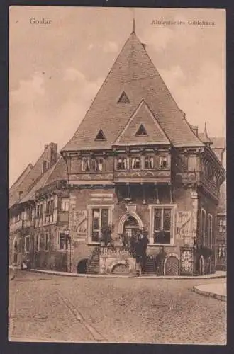 Ansichtskarte Goslar Niedersachsen Altdeutsches Gildehaus