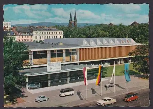 Ansichtskarte Wiesbaden Hessen Rhein Main Halle