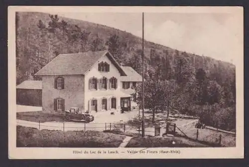 Ansichtskarte Linthal Frankreich Hotel du Lac da la Launch n. Freiburg Breisgau