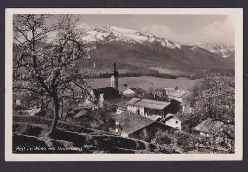 Ansichtskarte Reit im Winkel Bayern Unterberg Gebirge n. Isen