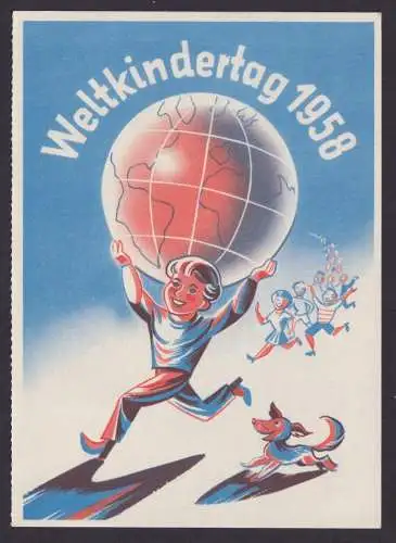 Flugpost Brief Air Mail 10 Jahre Ballonpost Österreich auf toller Ansichtskarte